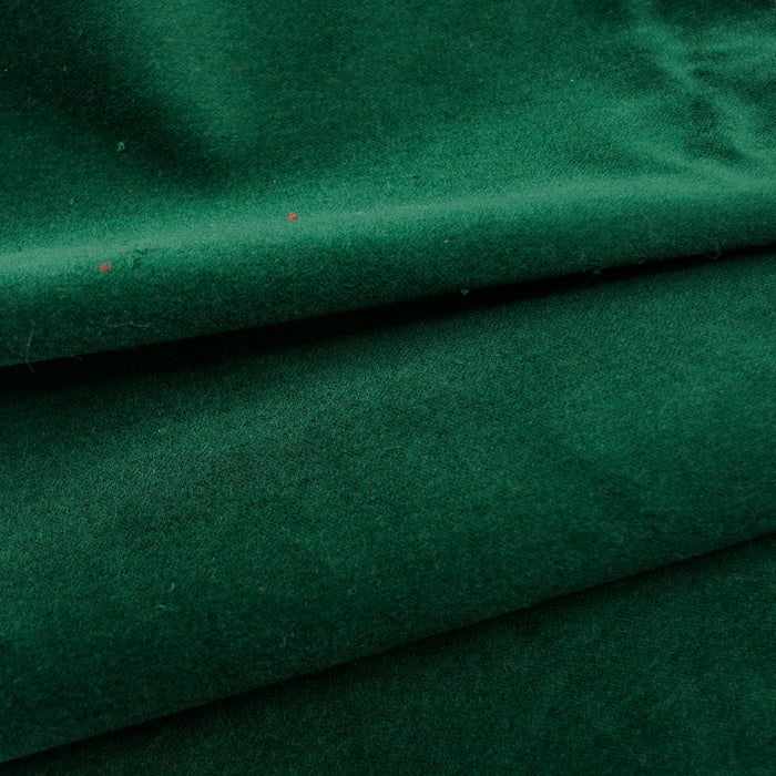 100 cotton velveteen fabric forest green