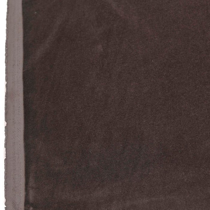 Italian Brown Cotton Velveteen