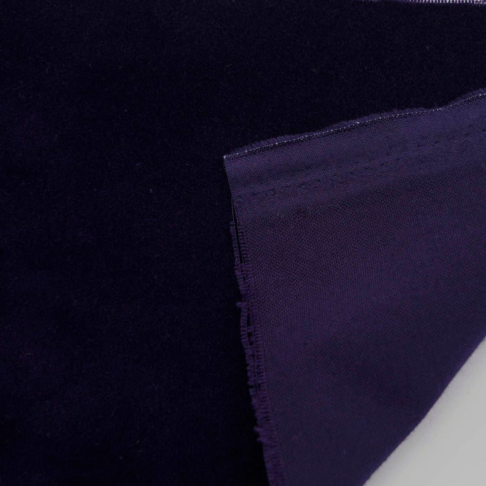 Blueberry Cotton Velveteen
