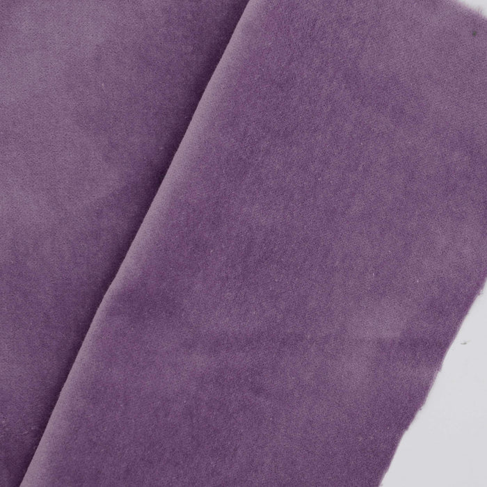 Lavender Cotton Velveteen