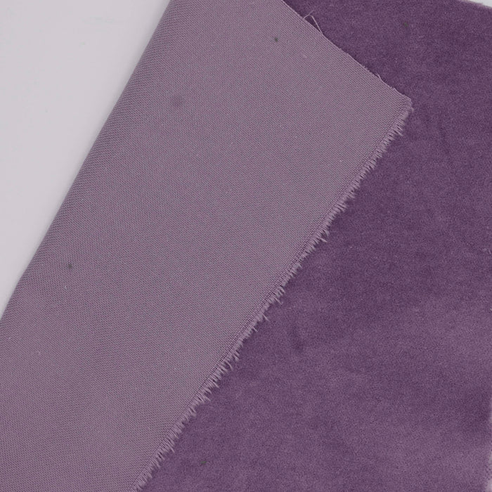Lavender Cotton Velveteen