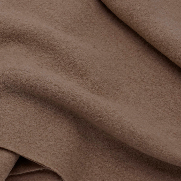 Merino Wool Coating Warm Sand