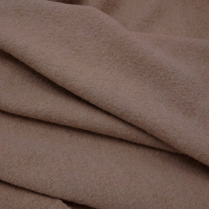 Merino Wool Coating Warm Sand