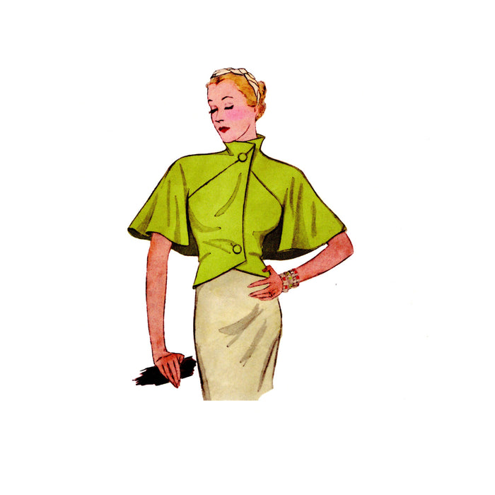 Capelet Vintage Style Sewing Pattern