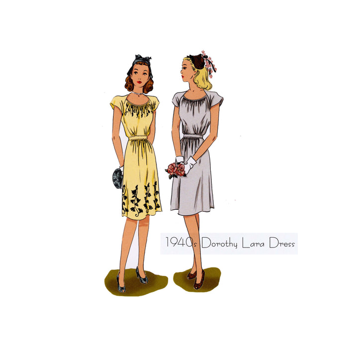 Dorothy Lara Dress Vintage Style Sewing Pattern