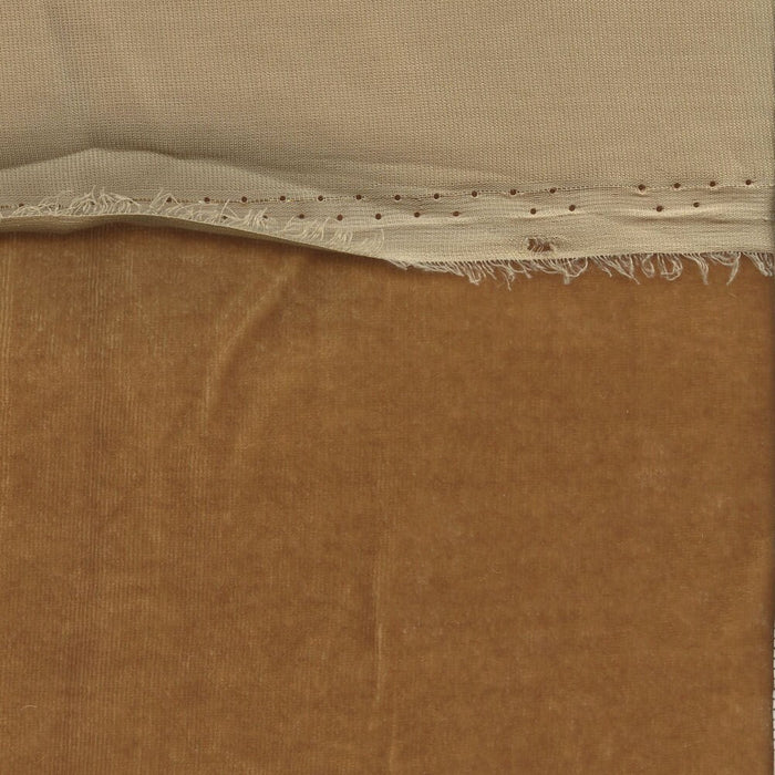 Saffron Silk Velvet Fabric