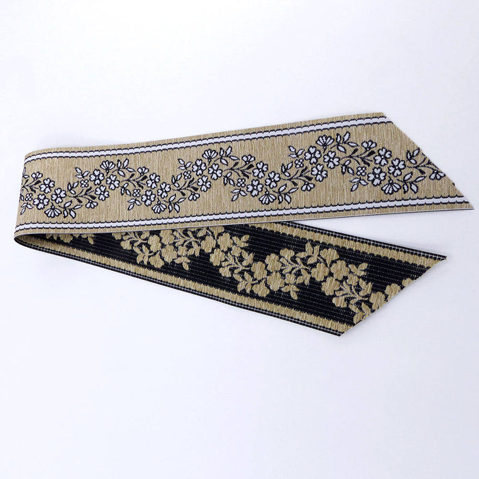 Floral Jacquard Ribbon
