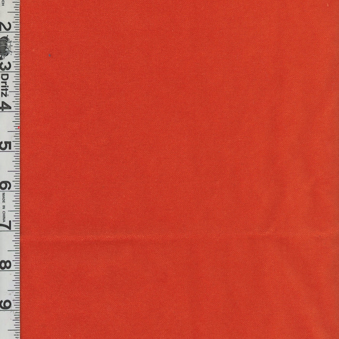 Pumpkin Cotton Velveteen