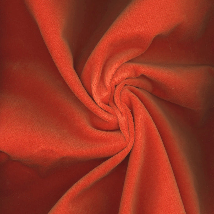 Pumpkin Cotton Velveteen