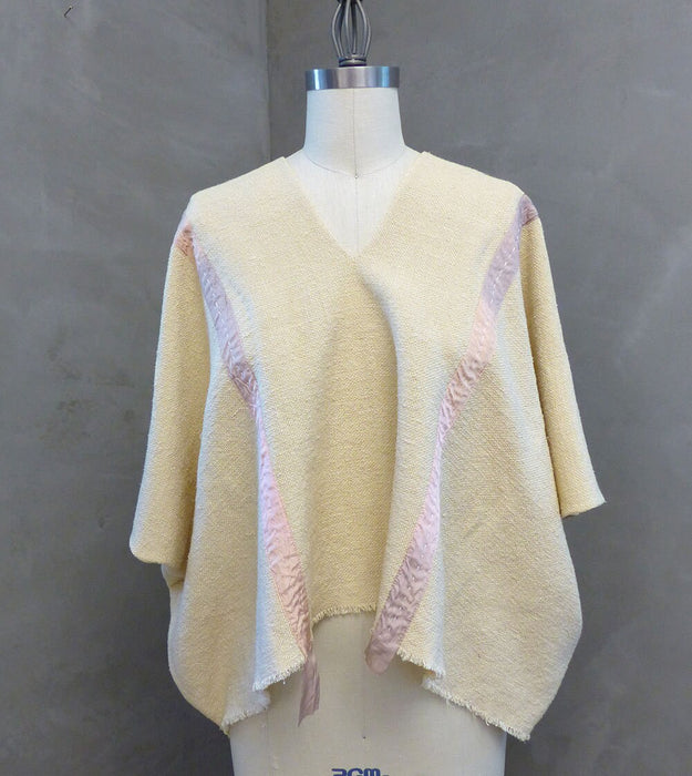 Raw Silk Fabric Lemongrass