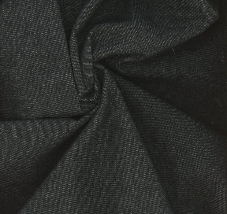 Black Washed Indigo 6.5 oz Denim