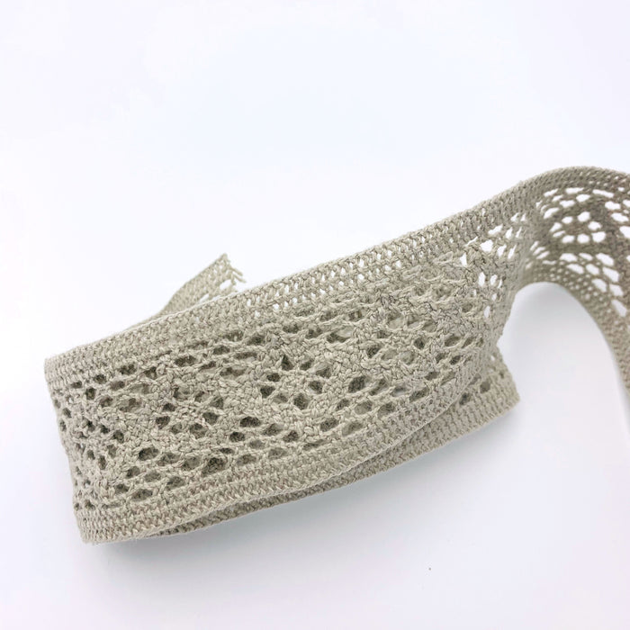 Cotton Crochet Ribbon Trim