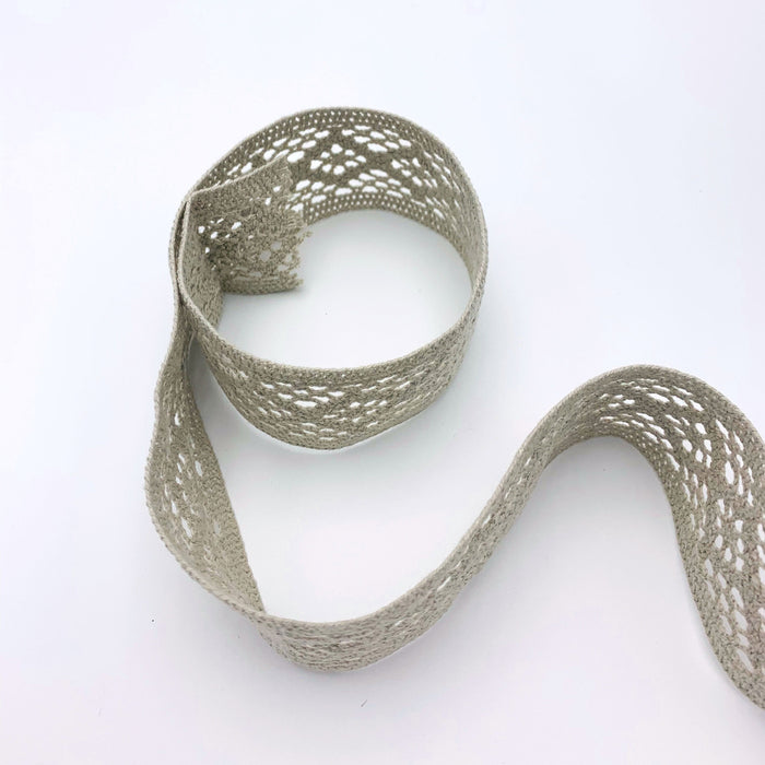 Cotton Crochet Ribbon Trim