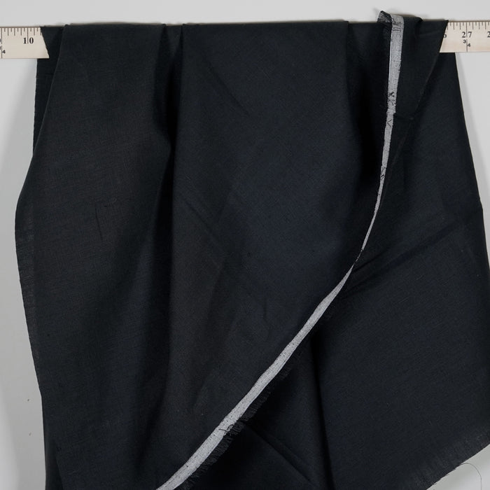 100% Hemp Fabric Light Weight Black