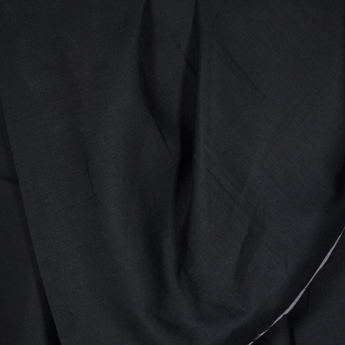 100% Hemp Fabric Light Weight Black
