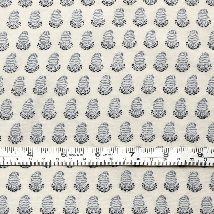 100% Rayon Challis Fabric Medallions