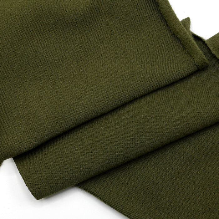 Cotton Fleece Olive