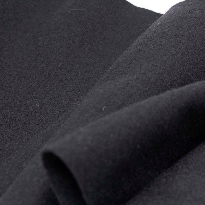 Wool Knit Fabric Dark Navy