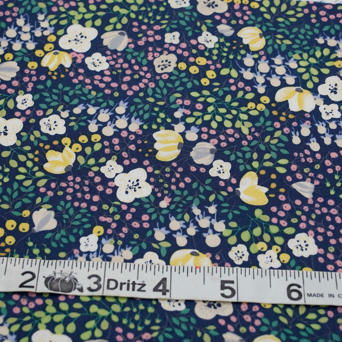 Buttercup Meadow Poplin