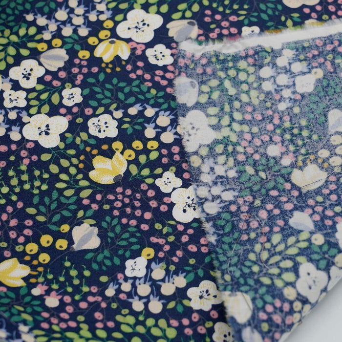 Buttercup Meadow Poplin