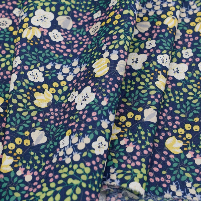 Buttercup Meadow Poplin