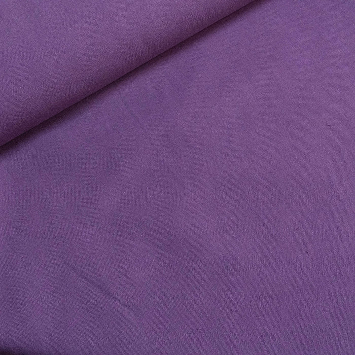 Lilac Linen Fabric, Lightweight Chambray, 58" Wide