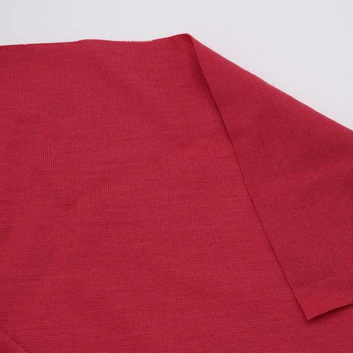 Wool Jersey Raspberry