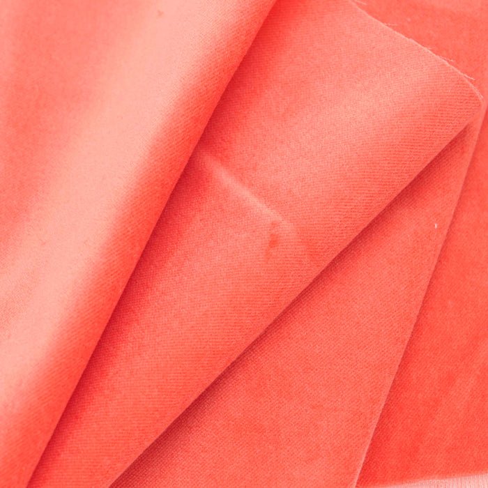 Orangesicle Cotton Velveteen