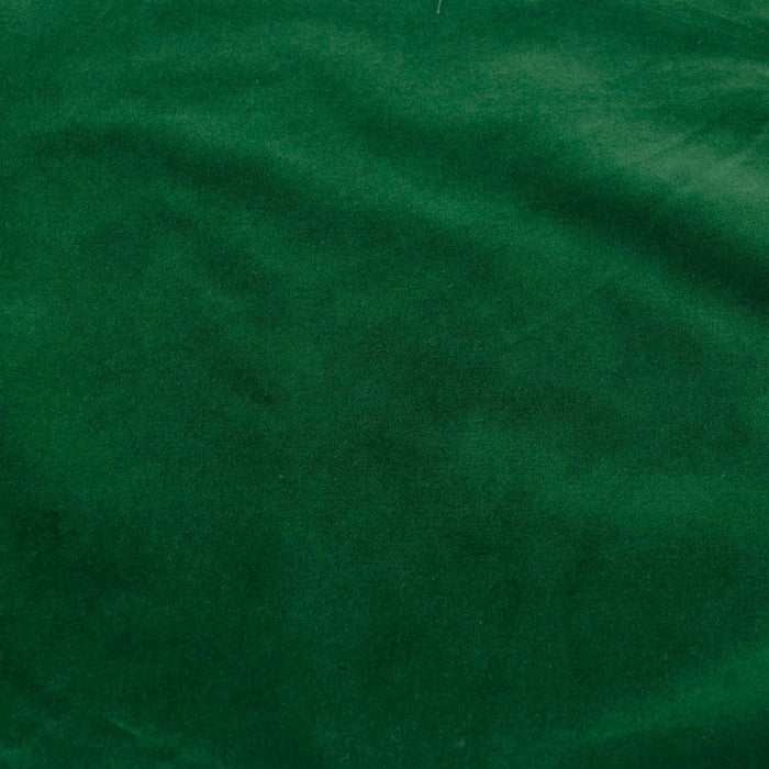Holly Green Cotton Velveteen