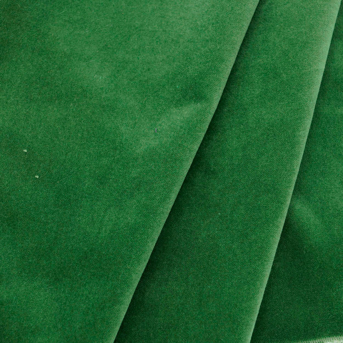 Holly Green Cotton Velveteen