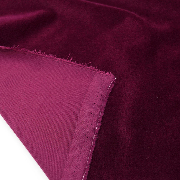 Dior Red Cotton Velveteen