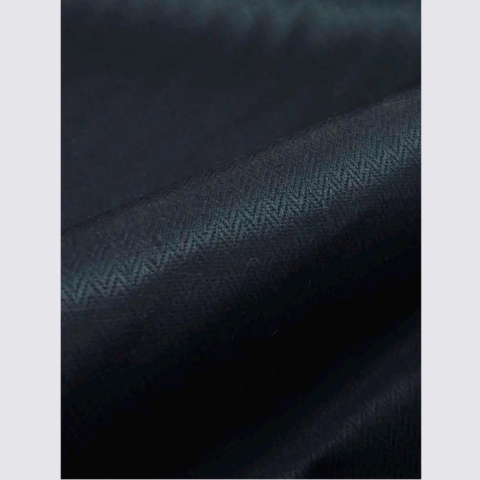 Water Repellent Hemp/Organic Twill Inky Blue