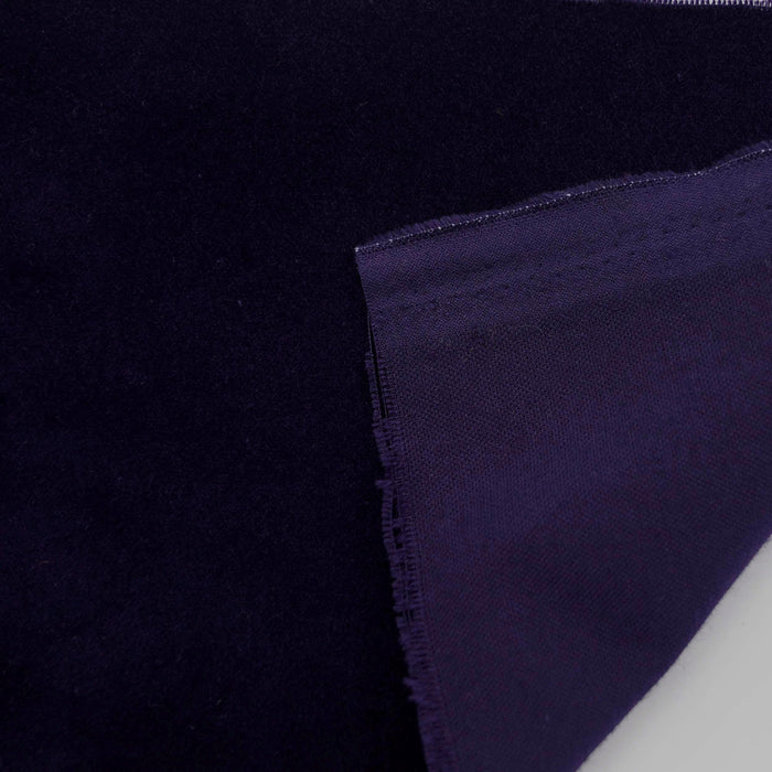 Blueberry Cotton Velveteen