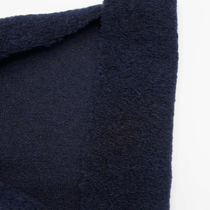 Cozy Mohair Wool Navy
