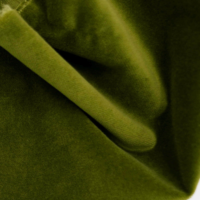 Moss Cotton Velveteen