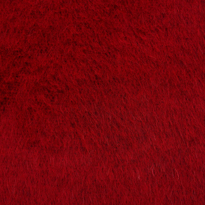 Cozy Mohair Wool Tomato Red