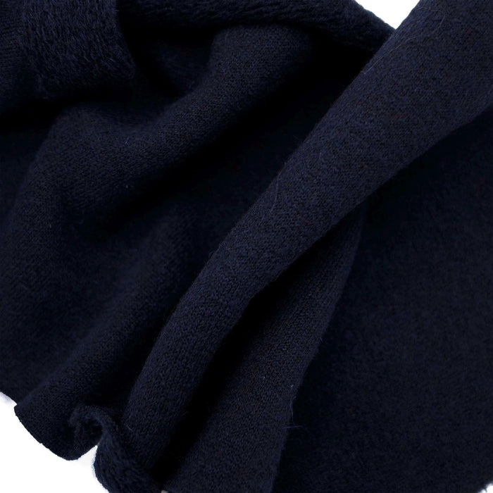 Cozy Mohair Wool Navy
