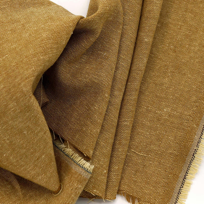 Linen Rayon Yarn Dye Mustard