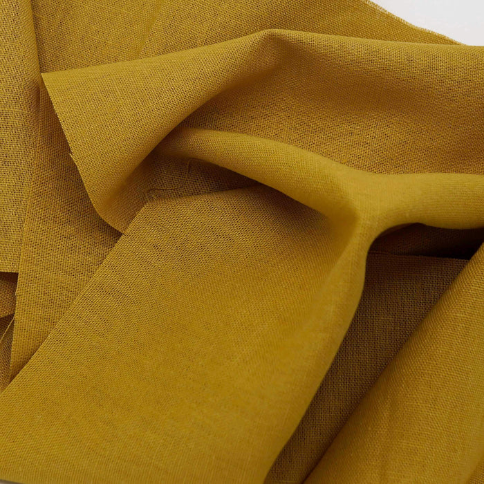 Linen Rayon Mustard