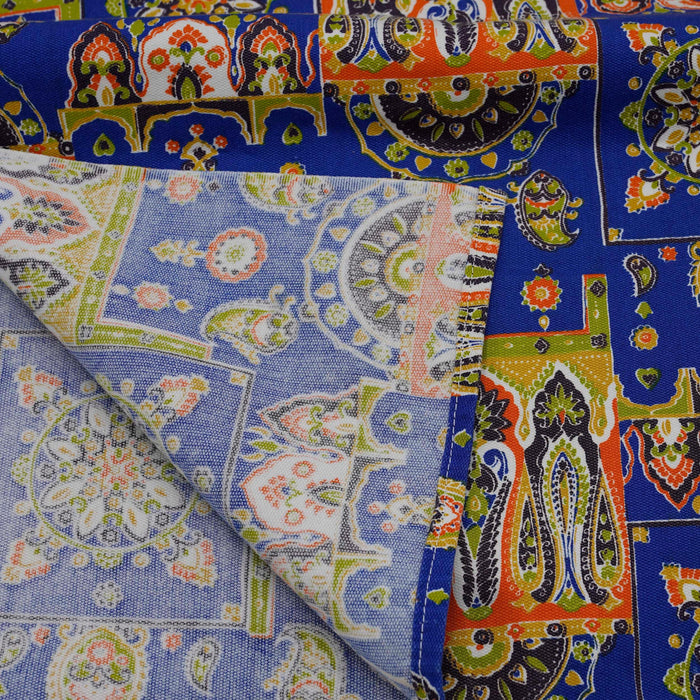 Vintage Motif Canvas Yardage