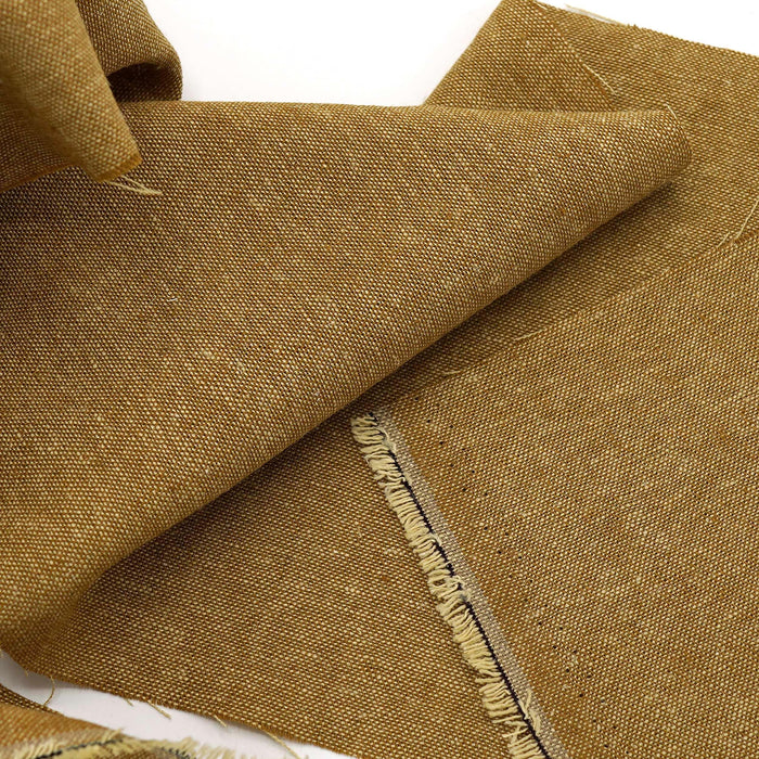 Linen Rayon Yarn Dye Mustard