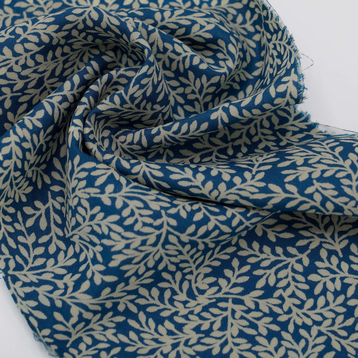 Teal Branches Challis