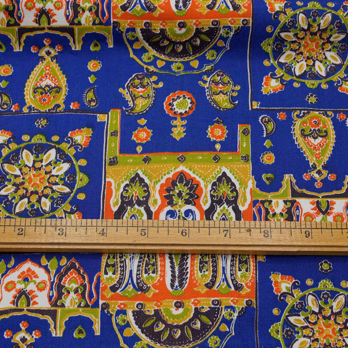 Vintage Motif Canvas Yardage
