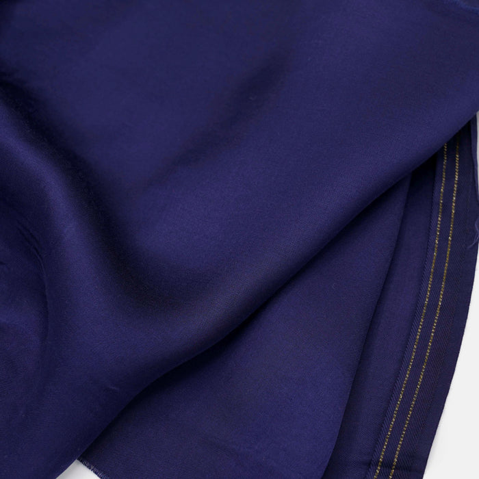 Silk Modal Fabric Midnight Blue