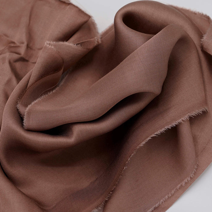 Silk Modal Fabric Cocoa