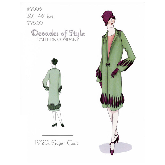 Sugar Coat Vintage Style Sewing Pattern