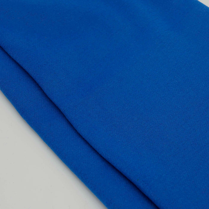 Wool Melton Coating Bright Blue