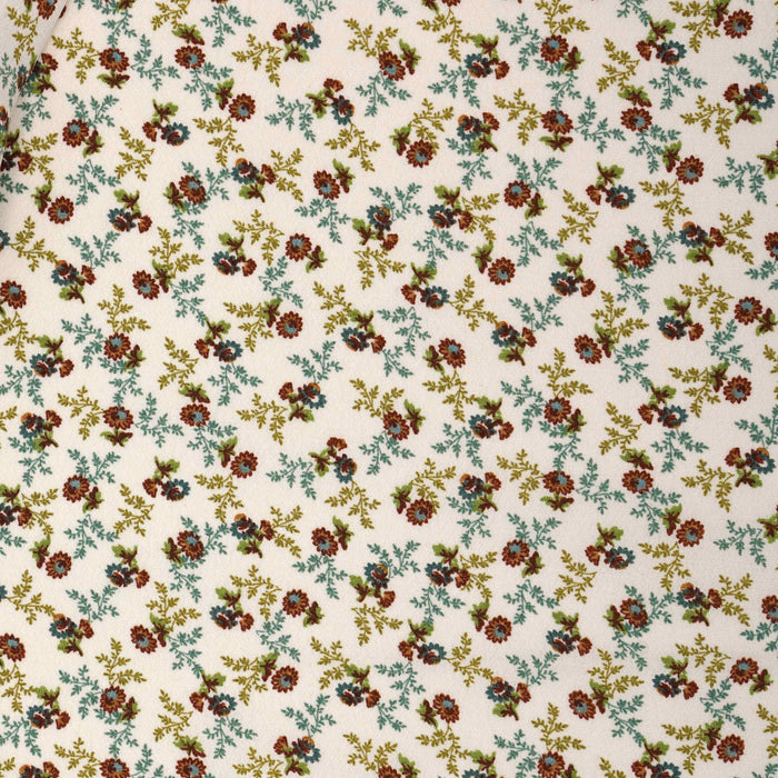 Tiny Flower Challis Print