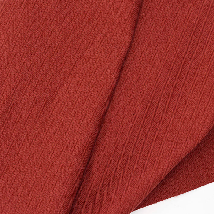 Ginza Cotton Herringbone Fabric