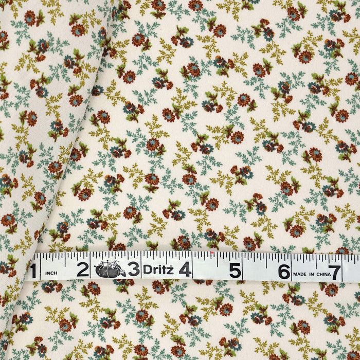 Tiny Flower Challis Print